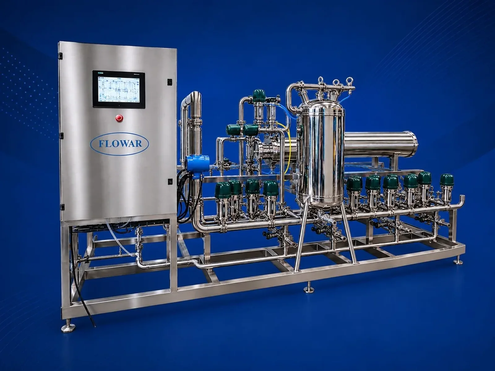 Sistema de filtración industrial